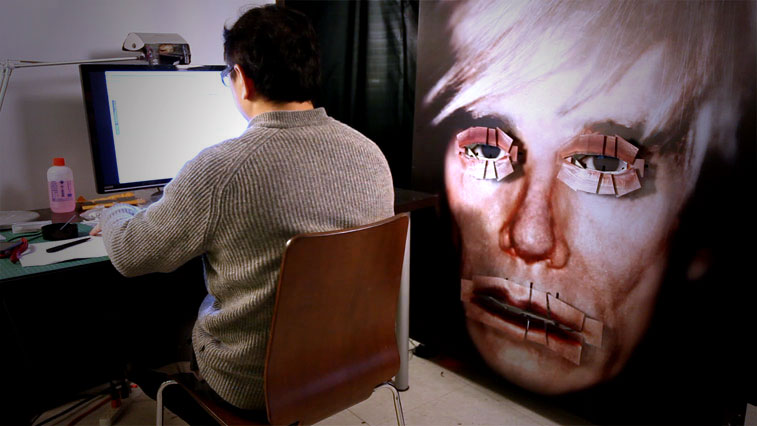 digital interactive scoaial media sculpture
