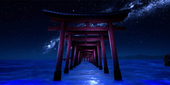 New Media Art Project: Starry Sand Beach VR