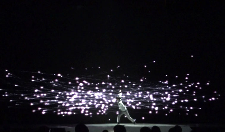 Motion Capture real time Interactive Performing