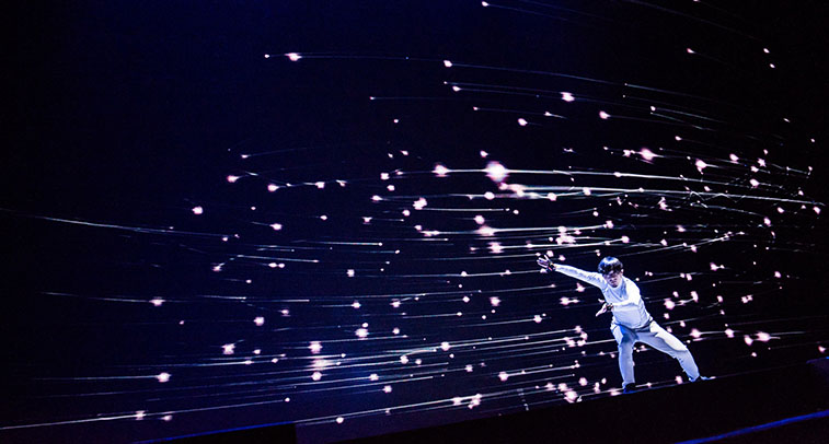 Motion Capture real time Interactive Performing