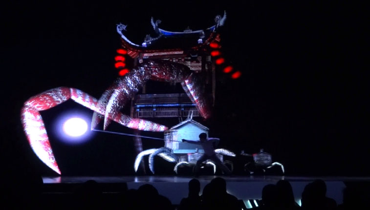 Motion Capture real time Interactive Performing
