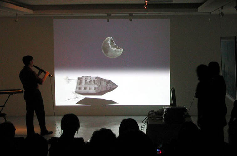 interactive music performing and new media art
